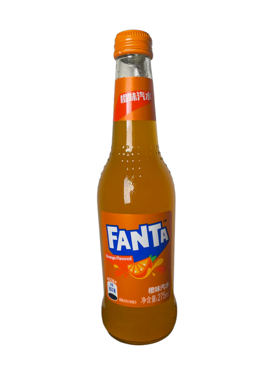 Fanta Orange Glass Bottle 275ml