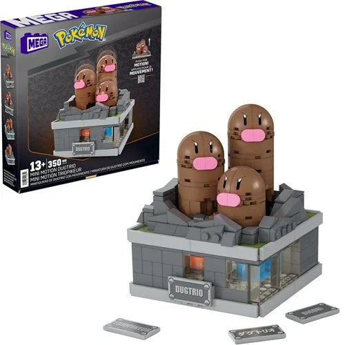 Pokémon - Mega Construx Showcase Mini Motion Dugtrio