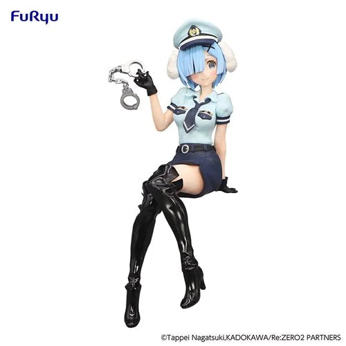 Re:Zero - Rem Police Officer Cap w/Dog Ears Noodle Stopper Statue